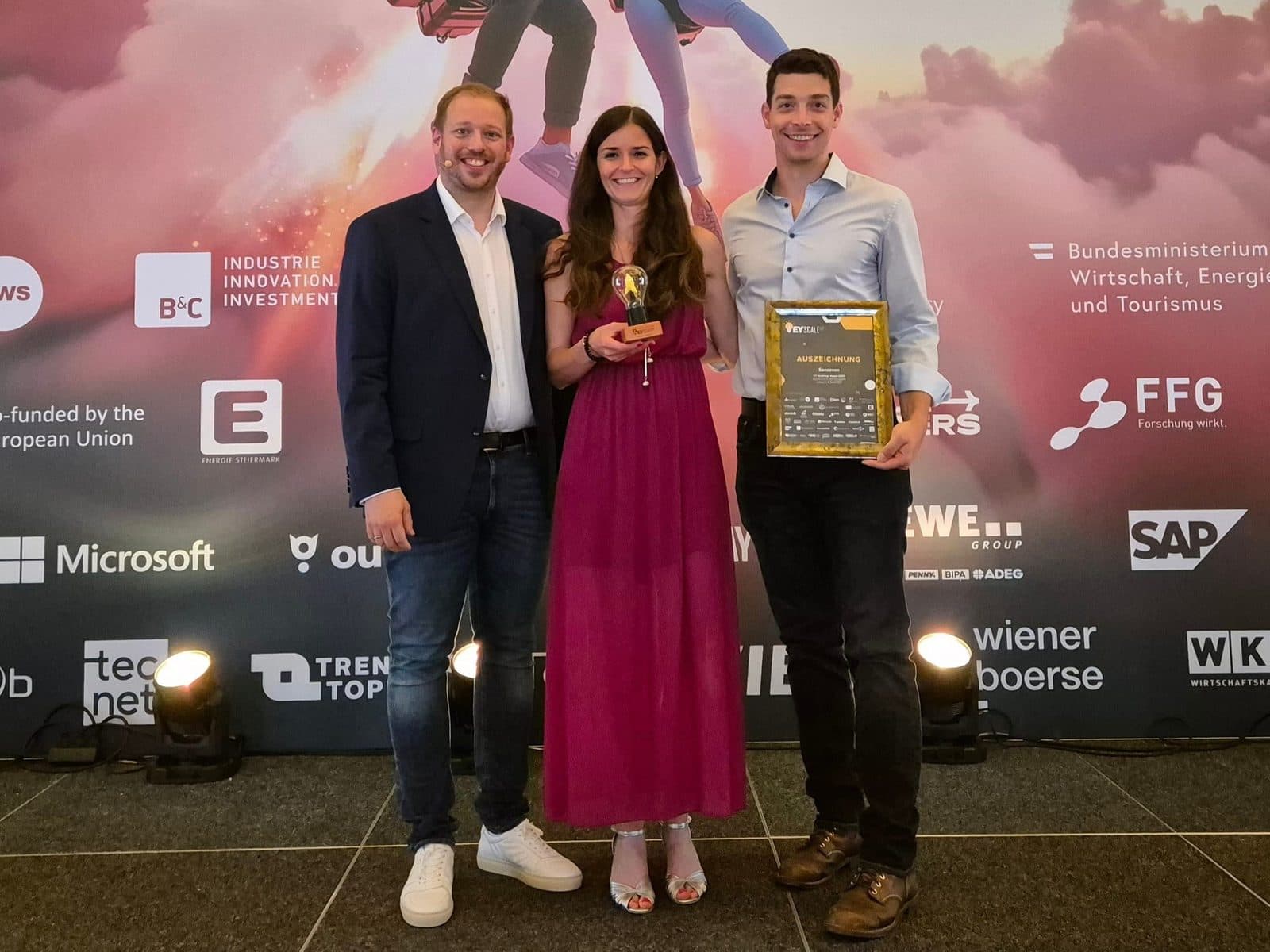 Senseven at the EY Startup of the Year 2025 award ceremony